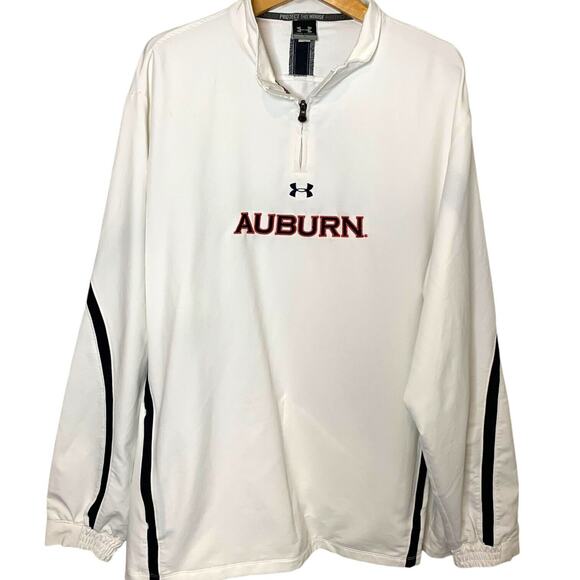 Under Armour Jacket Men's Size XL SEC Football The House Auburn Kangaroo Pocket - Picture 1 of 5